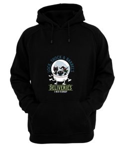 Lock Shock Barrel Deliveries Nightmare Creepy Cute Christmas Goth Hoodie