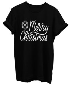 Merry Christmas Snow T Shirt