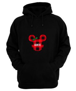 Mickey Minnie Mouse Mistle Toe Ribbon Auntie Cute Hoodie