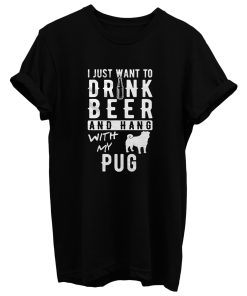 Pug Beer T Shirt