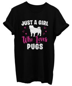 Pug Girl T Shirt