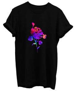 Rainbow Rose T Shirt