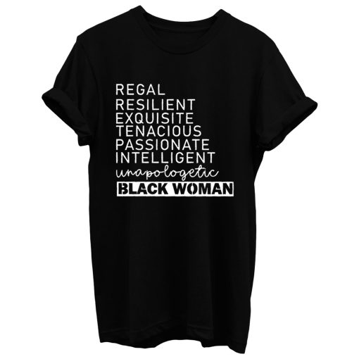 Regal Black Woman T Shirt