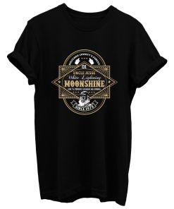 Uncle Jesse White Lightning Moonshine Label T Shirt
