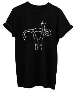 Uterus Finger T Shirt