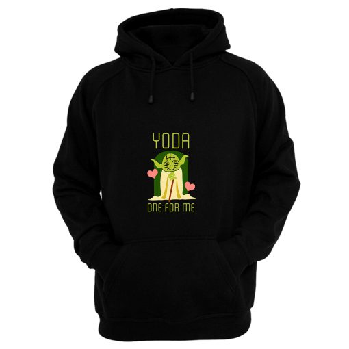 Valentines Day Star Wars Yoda One For Me Cute Hoodie