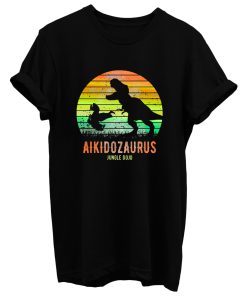 Aikidosaurus Jungle Dojo T Shirt