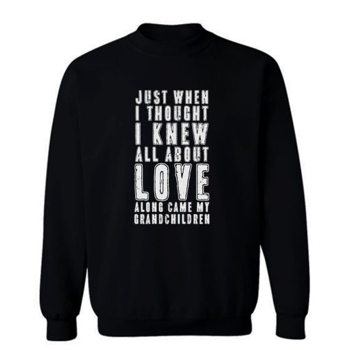 All About Love Sweatshirt