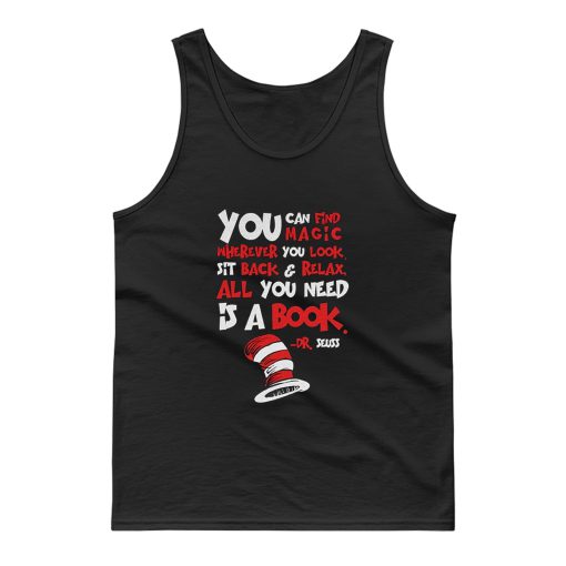 All You Need Is A Book Tank Top