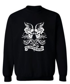 Black Heart Skulls Sweatshirt