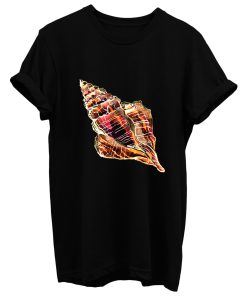 Bronze Conch Seashell T Shirt