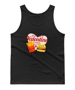 Burger Fries Valentines Day Tank Top