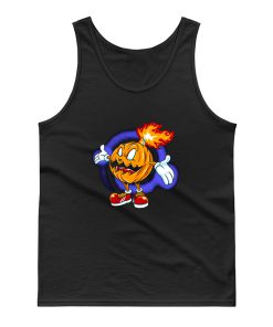 Burning Pumpkin Tank Top