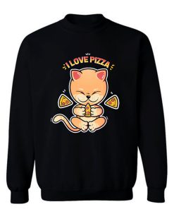 Cat Pizza Sweatshirt