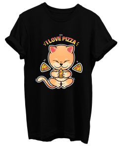 Cat Pizza T Shirt