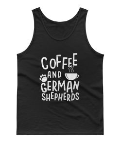 Coffee And German Shepherds Tank Top