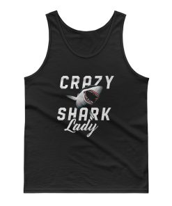 Crazy Shark Lady Tank Top
