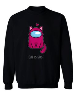 Cute Cat Astronaut Sweatshirt