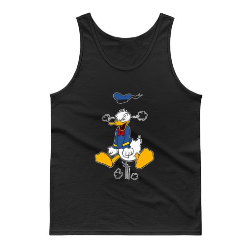 Donald Duck Angry Cartoon Tank Top