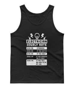 Electrician Hourly Rate Tank Top