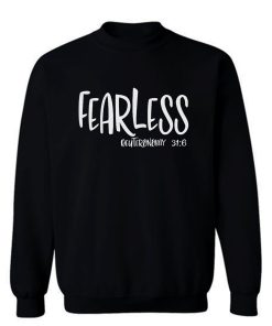 Fearless Christian Sweatshirt