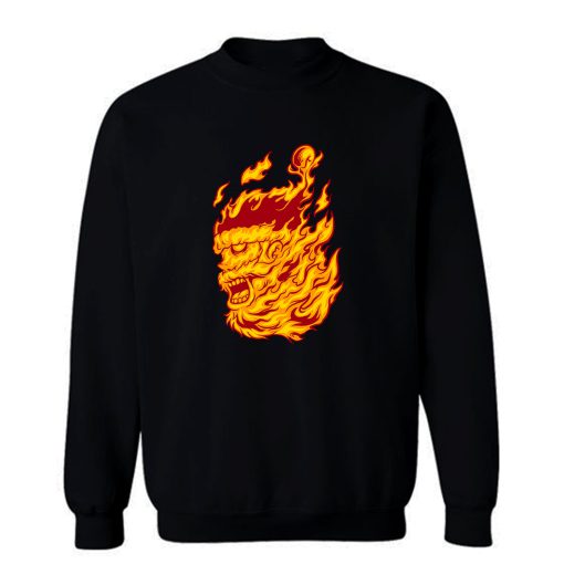 Flame Of Santa Sweatshirt