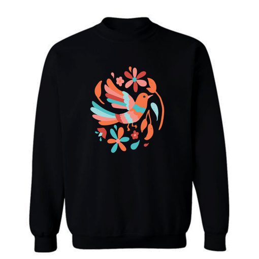 Floral Bird Sweatshirt