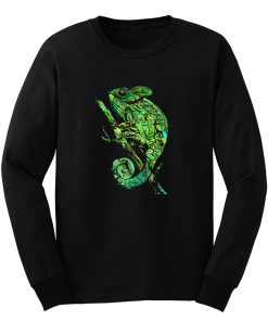 Green Chameleon Long Sleeve