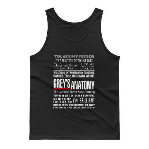 Greys Anatomy Youre My Person Tank Top