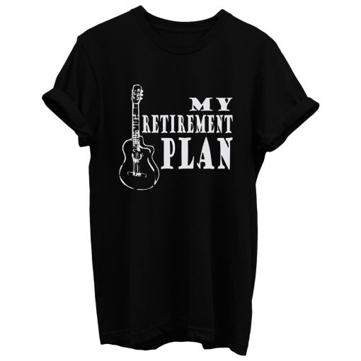 Guitar Retirement Music T Shirt