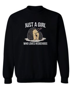 Hedgehog Lover Sweatshirt