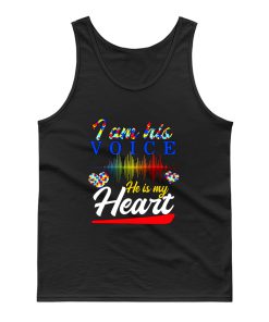 I Am His Voice He Is My Heart Tank Top