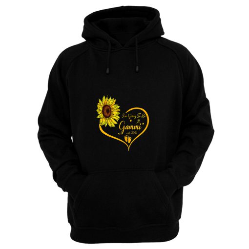 Im Going To Be A Gammi Promoted To Grandma Est 2021 Hoodie