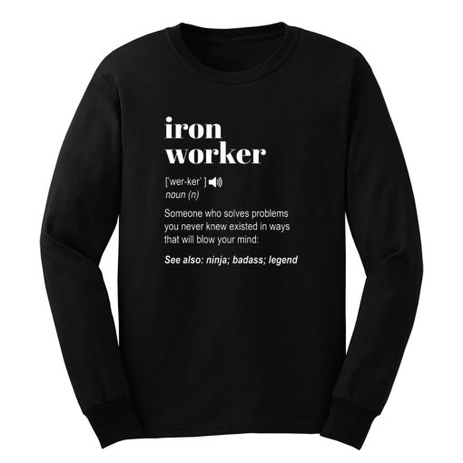 Iron Worker Long Sleeve