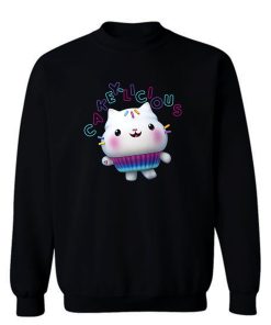 Kids Gabbys Dollhouse Cakey Cat Cakey Licious Sweatshirt