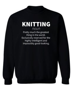 Knitting Enthusiast Sweatshirt