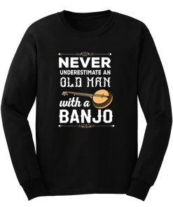Old Man Banjo Long Sleeve