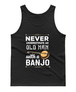 Old Man Banjo Tank Top