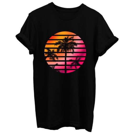 Palm Trees Sunset T Shirt