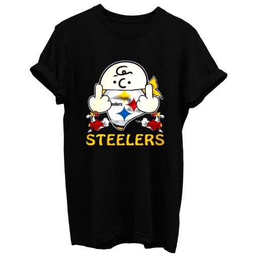 Pittsburgh Steelers Snoopy T Shirt