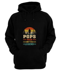 Pops Sunset Man Myth Legend Mens Hoodie