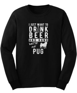 Pug Beer Long Sleeve