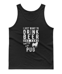 Pug Beer Tank Top