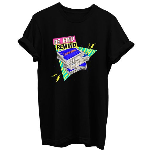 Retro Vhs Rewind Premium T Shirt