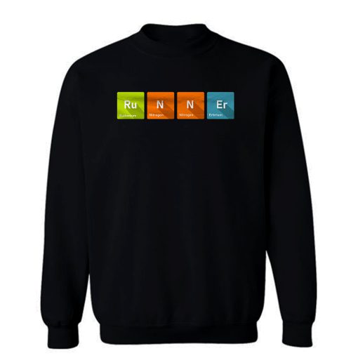 Running Marathon Sweatshirt