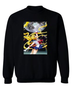 Sailor Moon Crystal Anime Space Sweatshirt
