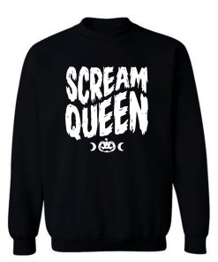 Scream Queen Halloween Sweatshirt