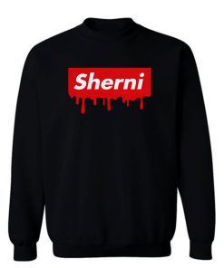 Sherni Red Blood Sweatshirt