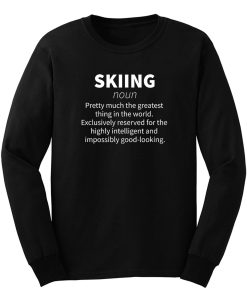 Skiing Definition Long Sleeve
