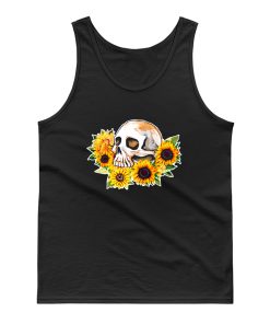 Skull Sunflower Tank Top